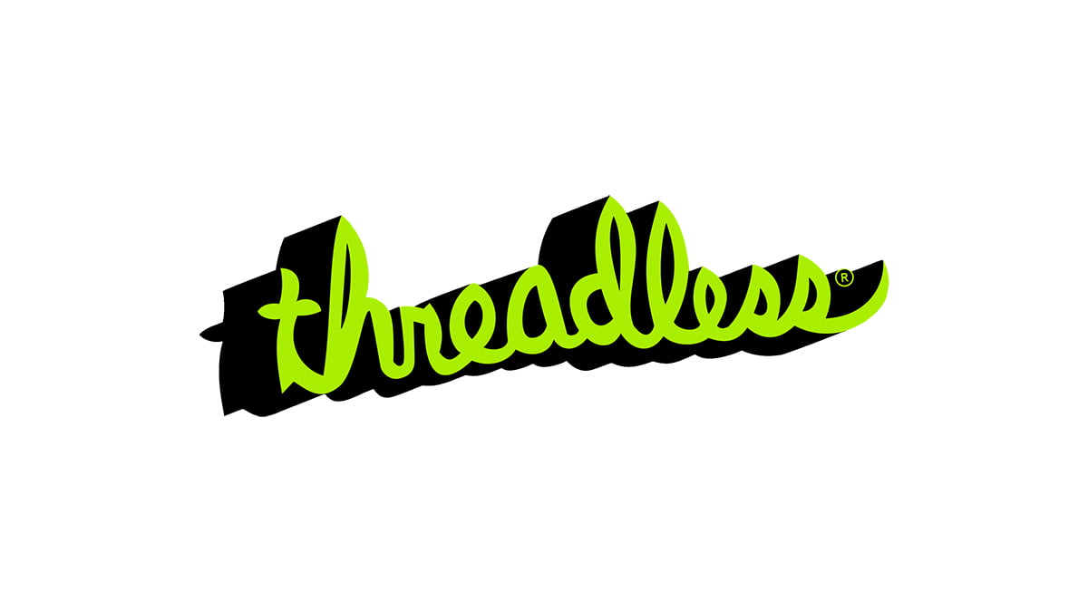 threadless logo verde