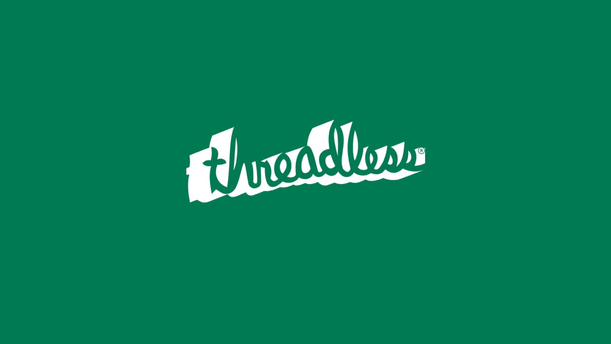threadless logo green