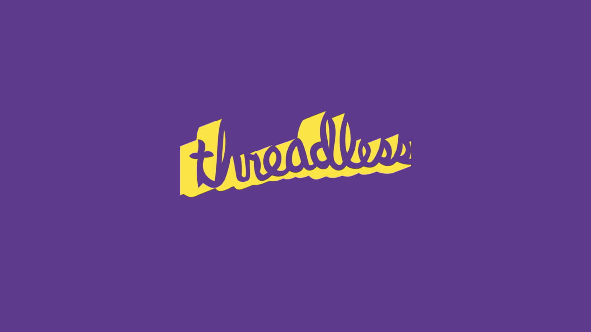 threadless logo morado