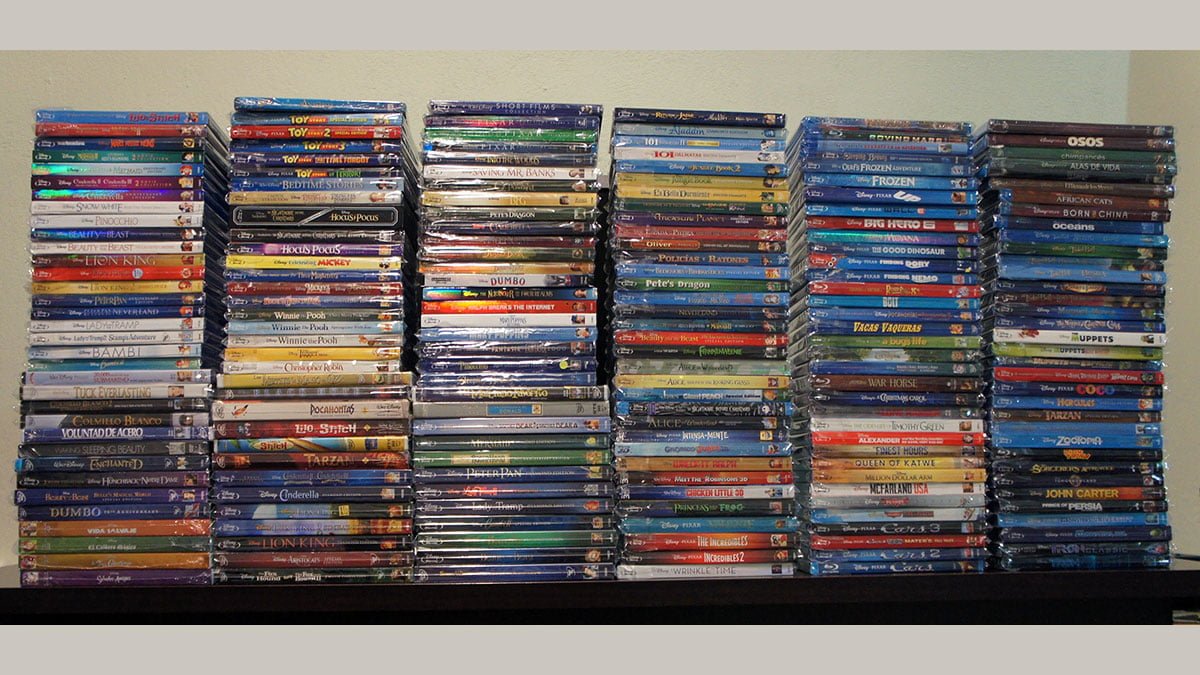 coleccion de peliculas de disney bluray
