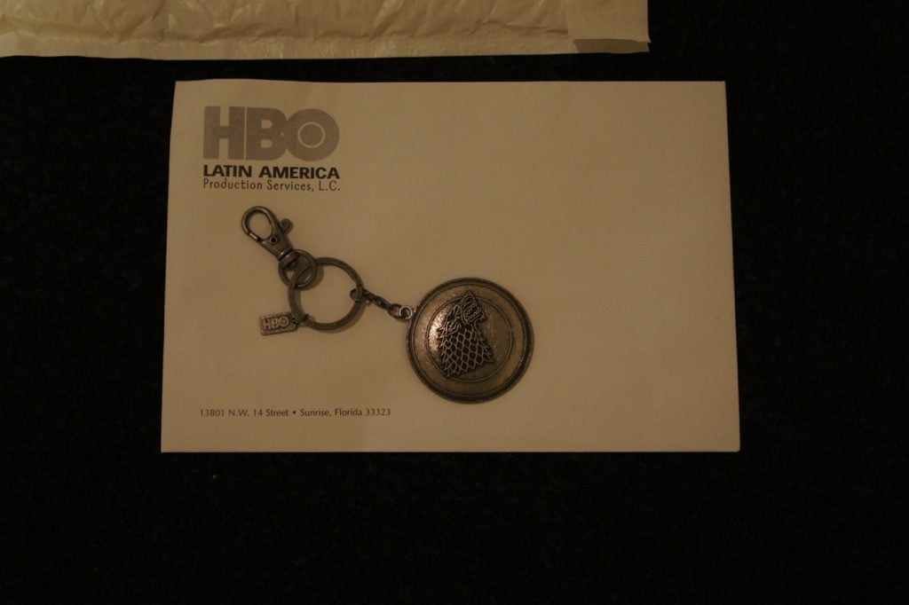 Press Kit HBO LAT Game of Thrones Llavero
