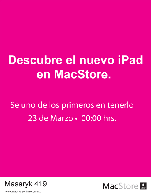 venta nocturna nuevo ipad mac store masaryk