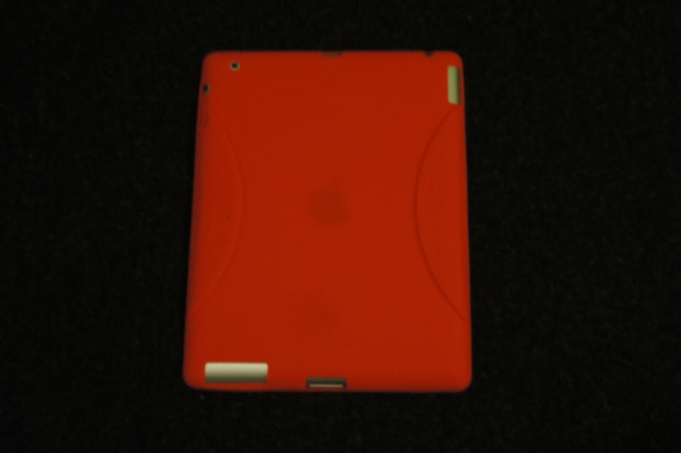 Protector iPad 2, parte trasera color rojo
