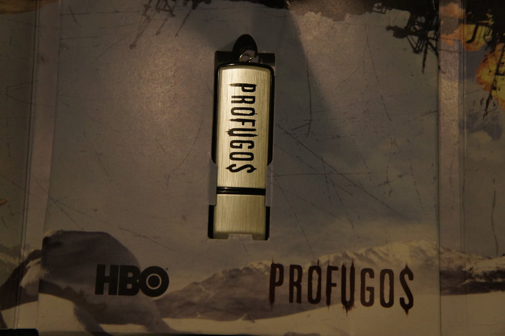 USB promocional serie Prófugos