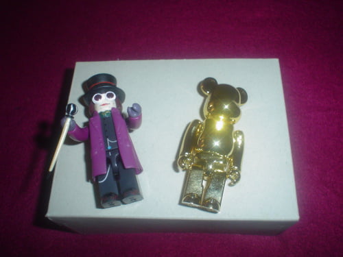 Willy Wonka y Bearbrick Golden