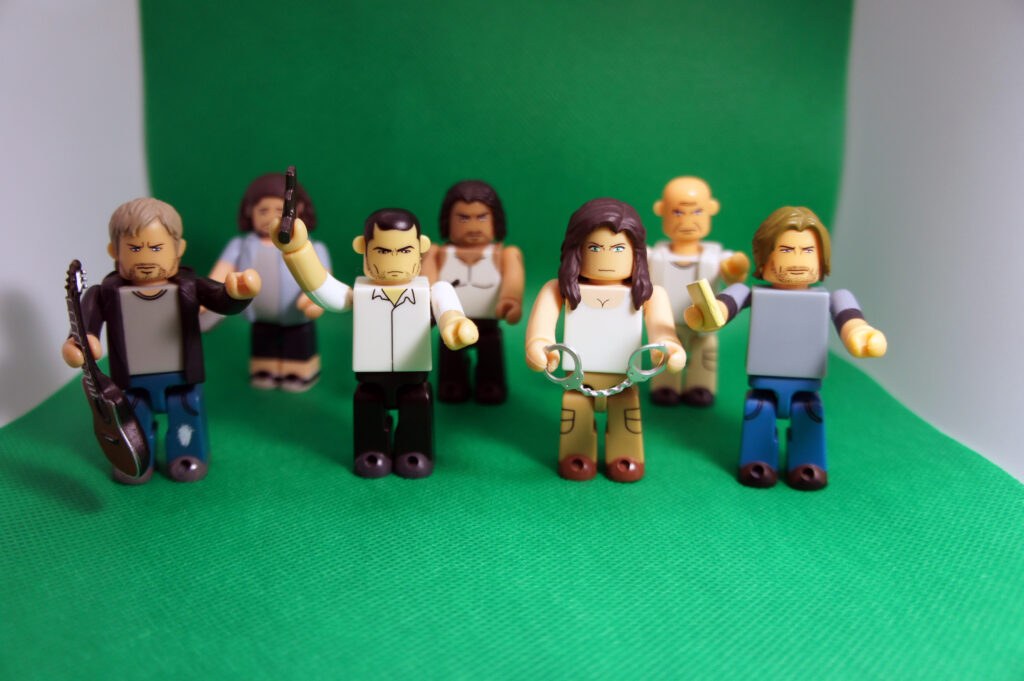 figuras medicom kubrick serie lost