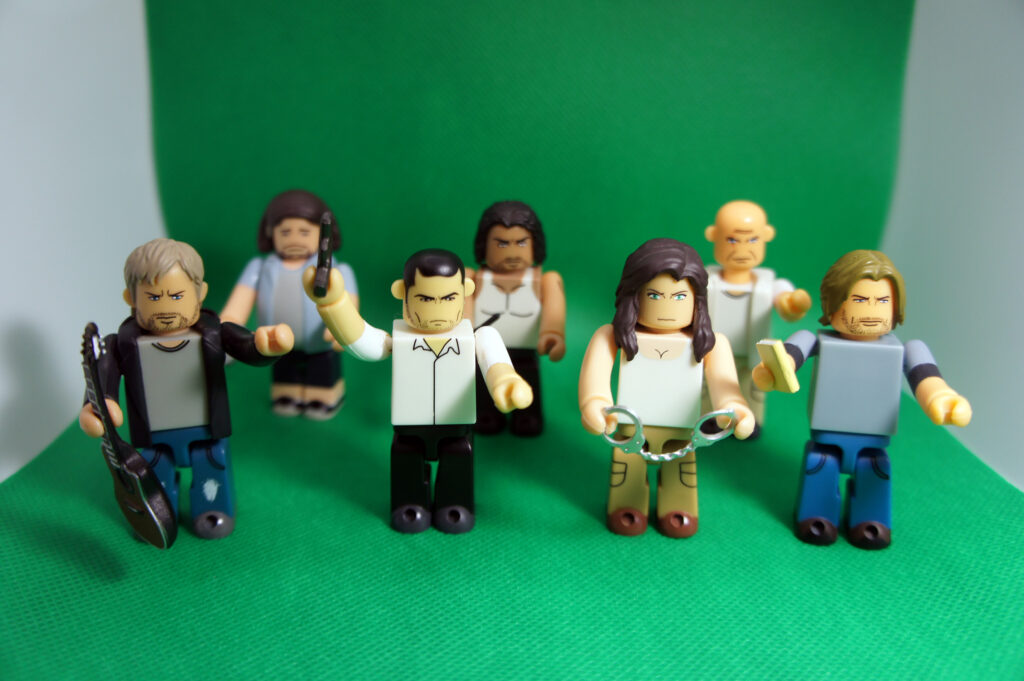 figuras medicom kubrick serie lost